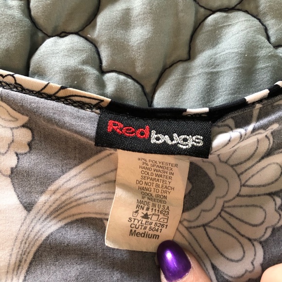 ✌️Last $$💧Floral Short Sleeve Blouse - Picture 3 of 3